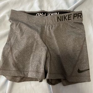 Nike pro spandex shorts